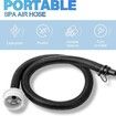Replacement Parts P6931 Spa Hot Tub Air Inflation Hose Replacement for Coleman, Intex, Best-way Portable Spa Pump, Lay Z Spa Hot Tub