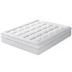 STARRY EUCALYPT Mattress Topper Pillowtop Mesh Bedding Mat Cover 11cm Queen