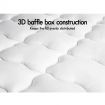 STARRY EUCALYPT Mattress Topper Pillowtop Mesh Bedding Mat Cover 11cm Queen