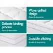 STARRY EUCALYPT Mattress Topper Pillowtop Mesh Bedding Mat Cover 11cm Queen