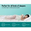 STARRY EUCALYPT Mattress Topper Pillowtop Mesh Bedding Mat Cover 11cm Queen