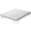 STARRY EUCALYPT Pillowtop Mattress Topper Luxury Bedding Mat Cover 9cm Single