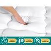 STARRY EUCALYPT Pillowtop Mattress Topper Luxury Bedding Mat Cover 9cm Single