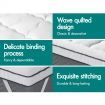 STARRY EUCALYPT Pillowtop Mattress Topper Luxury Bedding Mat Cover 9cm Single