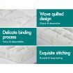 STARRY EUCALYPT Pillowtop Mattress Topper Bamboo Fibre Underlay Pad 11cm KS