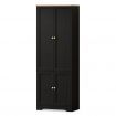 ALFORDSON Buffet Sideboard Cupboard Cabinet Kitchen Hallway Storage Shelf Black