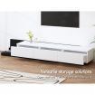 ALFORDSON 200-380cm Extendable Entertainment Unit TV Cabinet Stand Storage Shelf