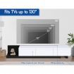 ALFORDSON 200-380cm Extendable Entertainment Unit TV Cabinet Stand Storage Shelf
