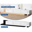 ALFORDSON 200-380cm Extendable Entertainment Unit TV Cabinet Stand Storage Shelf