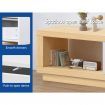 ALFORDSON Extendable TV Cabinet Entertainment Unit 190-280cm Stand Storage Wood