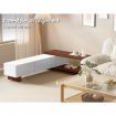 ALFORDSON Extendable Entertainment Unit TV Cabinet Stand 190-280cm Storage Gloss
