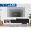 ALFORDSON 190-280cm Extendable Entertainment Unit TV Stand Cabinet Drawer Marble