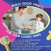 3pcs Soft Toddler 3 Sided Toothbrushes Baby Toothbrush for Ages 3-12 Cleans All Sides Christmas Gift Random Color sent
