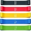 5 PCS Set Elastic Band Resistance Band Yoga Pull TPE Hip Training Supplies Elastic Ring Natural Rubber
