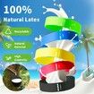 5 PCS Set Elastic Band Resistance Band Yoga Pull TPE Hip Training Supplies Elastic Ring Natural Rubber