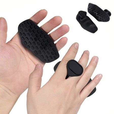 Anti-Slip Workout Grips,Ergonomic Rubber Hand Protector Gloves for Weight Lifting,Pull-Ups,Gym Training and Exercise,for Men and Women
