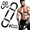 Saker Twister Arm Trainer,3 Level Adjustable Power Twister Bar,Chest Shoulder Arm Workout Equipment,Portable Forearm Strengthener