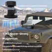 Starlink Mini Magnetic Mount Car Roof Mount for Starlink Mini 30KG Strong Suction Adjustable Angle Magnetic Mounting Bracket for RV Boat Roof Mount