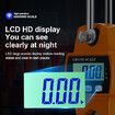 Portable Digital Crane Scale,300kg Hanging Scale,Mini Heavy Duty Industrial Electronic Weight Hook,LCD Digital Crane Scale,Weighing Scale Color Black