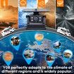 RV Backup Camera Wireless No-Installation HD 1080P Solar RV Camera Long Battery Life with 7 Inch Recording Monitor Strong Magnetic Rear View Camera