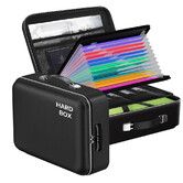 Fireproof Document Safe Box Hard Case File Organizer Lock Shell Important Filing Documents Certificates Laptop Passport