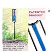 Rain Gauge, Freeze Proof Rain Gauge Outdoor with Stake, Upgrade Water Rain Meter, Rain Measure Gauge for Yard, Detachable Rain Gauge for Lawn, Garden