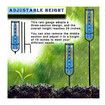 Rain Gauge, Freeze Proof Rain Gauge Outdoor with Stake, Upgrade Water Rain Meter, Rain Measure Gauge for Yard, Detachable Rain Gauge for Lawn, Garden