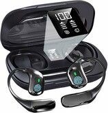 Ai Translator Earbuds Translation Headphones Real-Time 144 Languages with Online Offline Adjustable Ear-Hook,Black