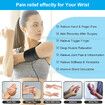 Red Light and Infrared Light for Hands Wrist Wearable for Hand Wrist Compression and Warm,Adjustable Velcro Straps, Wavelength Pulse Mode