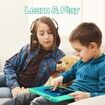 10 inch Kids Tablet Android 12 with 4GB RAM,32GB ROM, Large HD IPS Display,WiFi 6,Dual Camera,Bluetooth Tablets for Kids Ages 3-7(Green)
