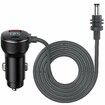 3M Starlink Mini DC Power Cable, Digital Display Car Charger for Satellite Mini, 18AWG Waterproof Power Supply Cord Accessories Kit