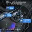 3M Starlink Mini DC Power Cable, Digital Display Car Charger for Satellite Mini, 18AWG Waterproof Power Supply Cord Accessories Kit