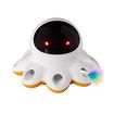 Cat Laser Toy 2-in-1 Interactive Automatic Motion Activated Moving 8 Holes Whack A Mole Feather USB Rechargeable Electronic Smart Sensor Kitten Toys,Yellow