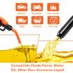 Portable Power Battery Pump,Battery Powered Siphon Fuel Transfer Pump,Universal Fit for Gasoline,Car,Portable Fuel Transfer Pump