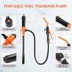 Portable Power Battery Pump,Battery Powered Siphon Fuel Transfer Pump,Universal Fit for Gasoline,Car,Portable Fuel Transfer Pump