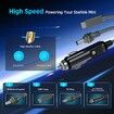 3 in 1 Starlink Cable 5M High Speed USB C 18AWG Car Charger DC to DC Replacement Mini Power Waterproof Extension Accessories