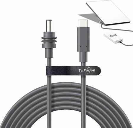 2m 18AWG compatible  Starlink Mini  DC to Type C Cord Cable
