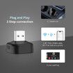 Wireless CarPlay Adapter Mini USB 2025 Upgrade Stable Connection Plug Play Fast Wired to Wireless Apple CarPlay Cars