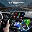 Wireless Carplay Adapter for Android iPhone Auto 2 in1 Wired to Wireless Box USB Connection For Most Car