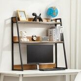 Desktop Bookshelf Desktop Storage Organizer 2-Tier for Office and Home
