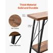 Narrow Console Sofa Table Couch Table 2-Tier for Entryway & Living Room, 1800 x 300 x 800 mm