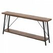 Narrow Console Sofa Table Couch Table 2-Tier for Entryway & Living Room, 1800 x 300 x 800 mm