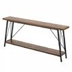 Narrow Console Sofa Table Couch Table 2-Tier for Entryway & Living Room, 1800 x 300 x 800 mm