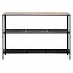Narrow Console Sofa Table Couch Table 3-Tier for Entryway & Living Room, 1060 x 295 x 735 mm