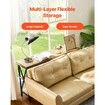 Narrow Console Sofa Table Couch Table 140 cm for Entryway & Living Room