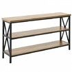 Narrow Console Sofa Table Couch Table 140 cm for Entryway & Living Room