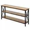 Narrow Console Sofa Table Couch Table 140 cm for Entryway & Living Room