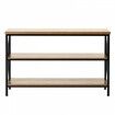 Narrow Console Sofa Table Couch Table 140 cm for Entryway & Living Room