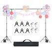 Backdrop Stand Background Stand Kit with 2 Tripod for Party & Photo Studio