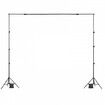 Backdrop Stand Background Stand Kit with 2 Tripod for Party & Photo Studio